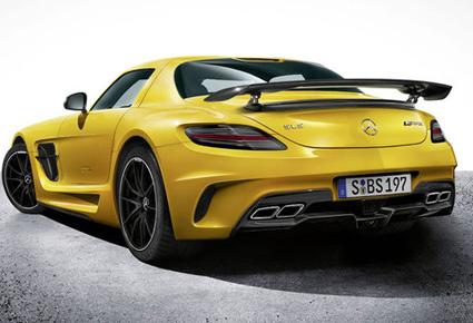 مرسيدس بينز تكشف عن SLS AMG بلاك سيريس